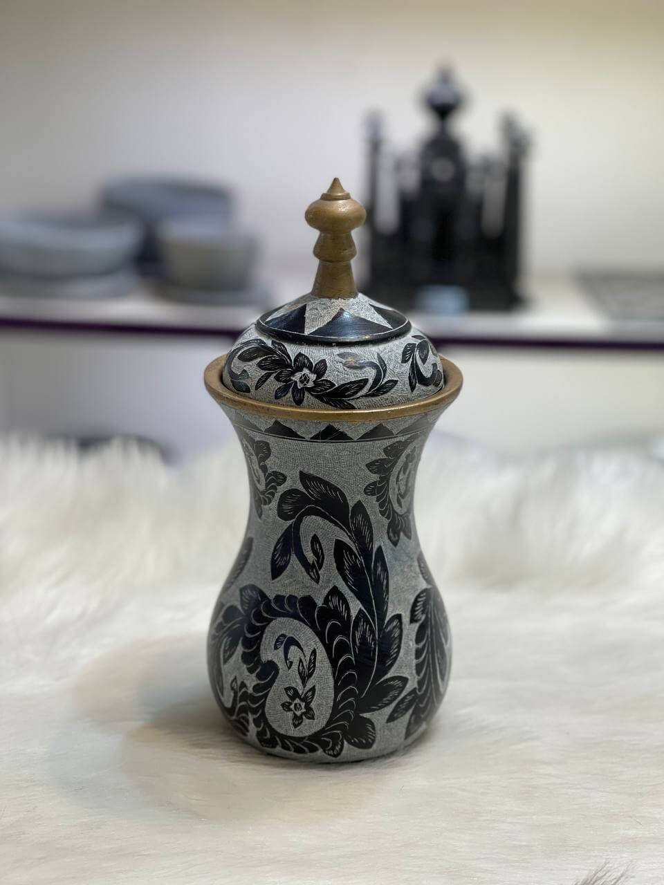 بانکه سنگی قلم زنی شده