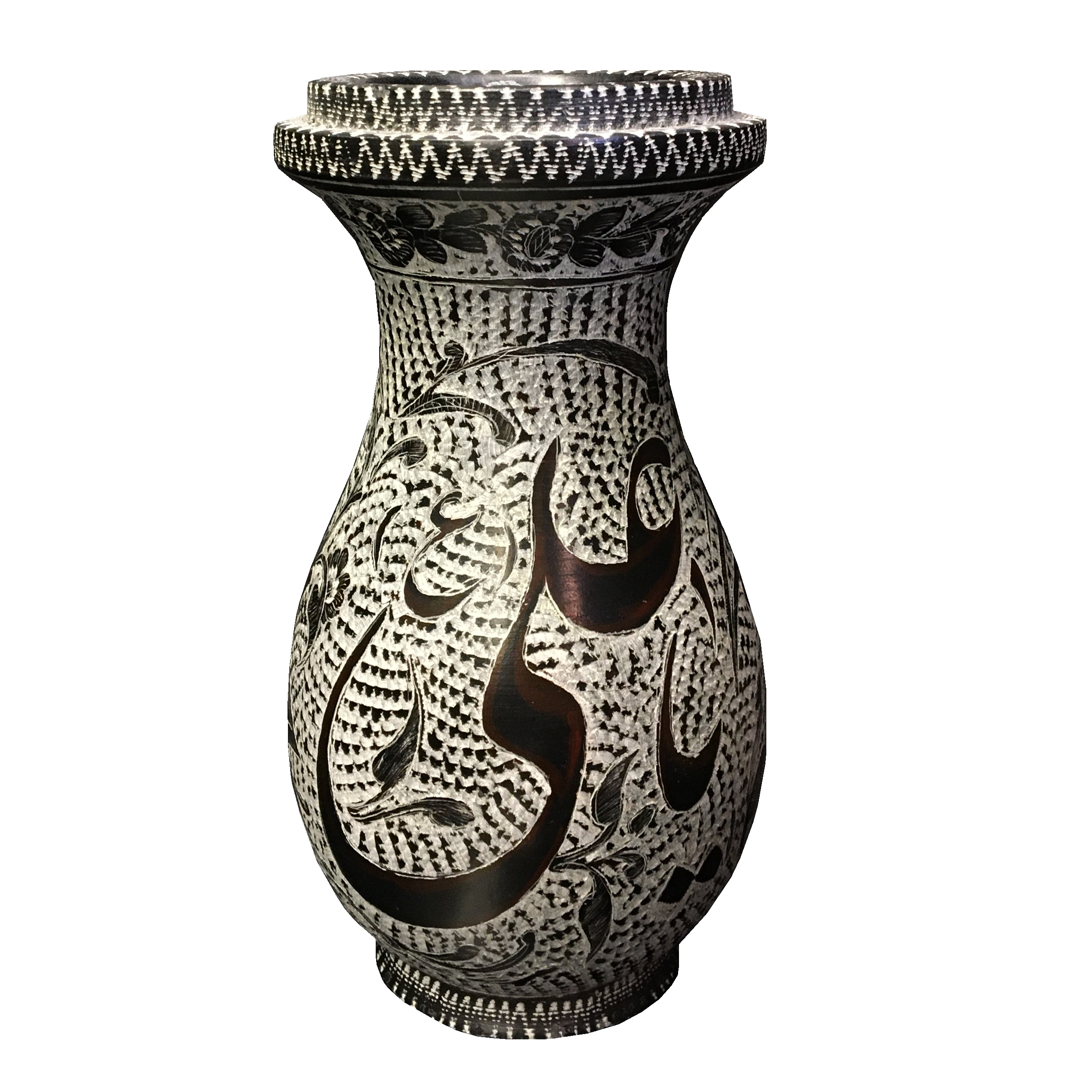 گلدان سنگی طرح یا علی کد GOYA