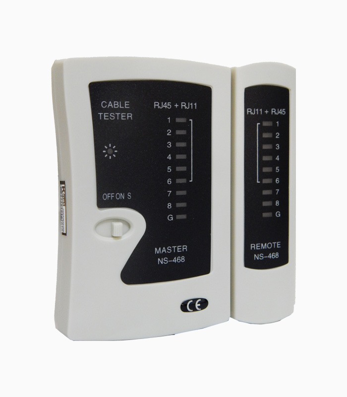 تستر کابل شبکه Rj45 - Rj11 کی نت K-NT000003N