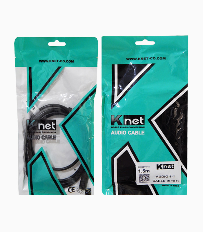 کابل افزایش طول صدا کی نت 1٫5 متری K-CSE11015