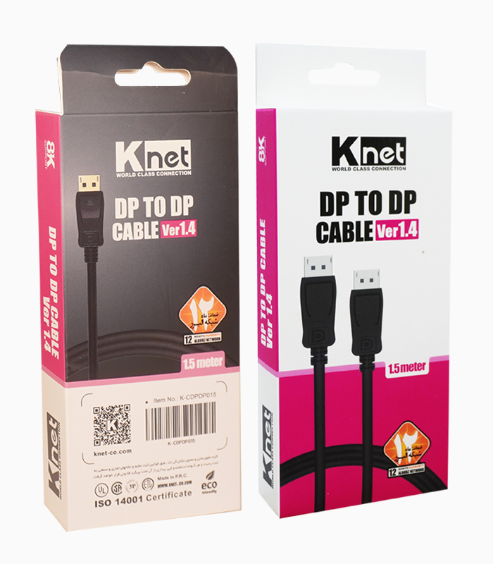 کابل DisplayPort کی نت 1٫5 متری K-CDPDP015