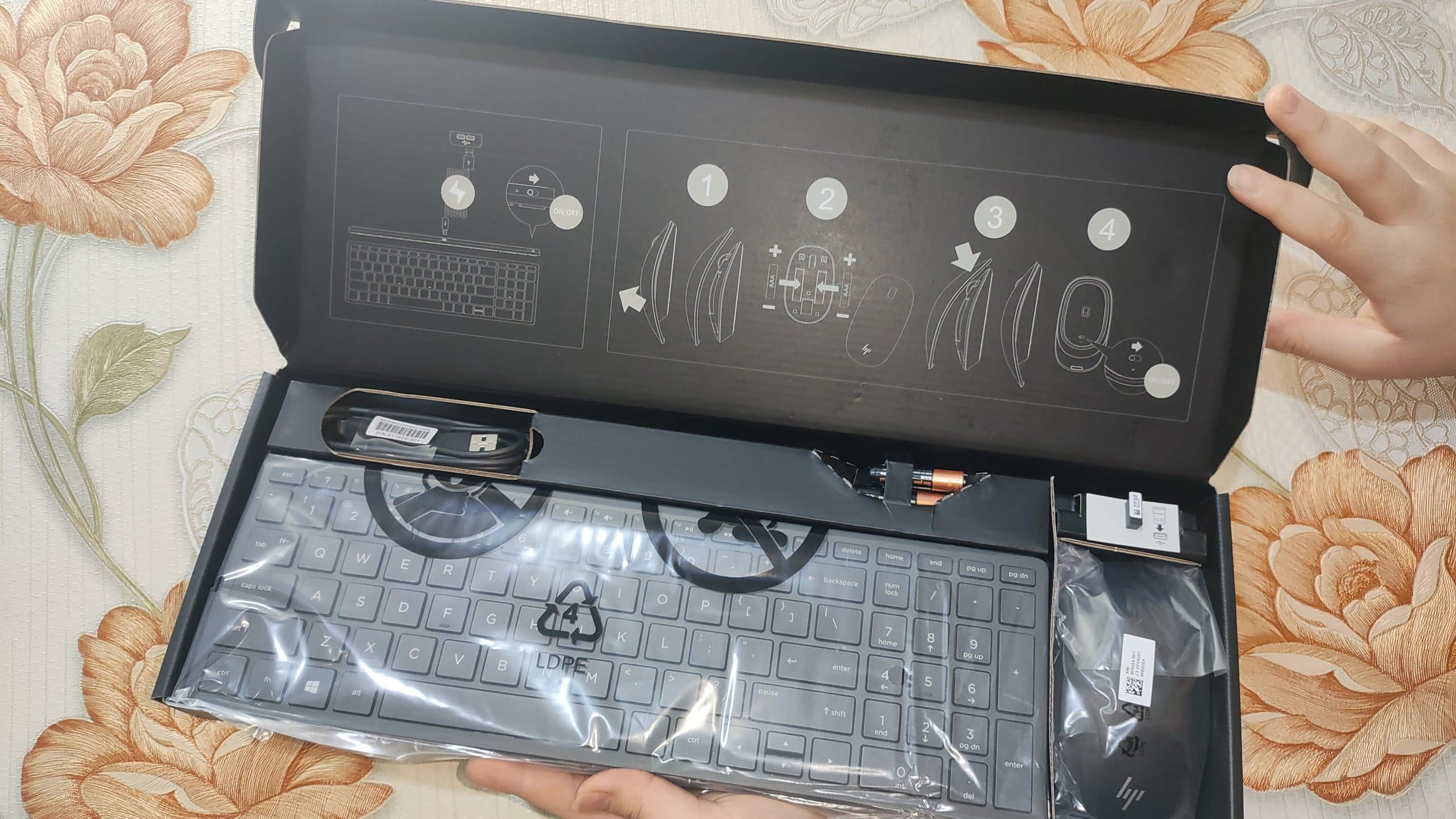 ست موس و کیبورد بیسیم  اورجینال اچ پی hp Envy