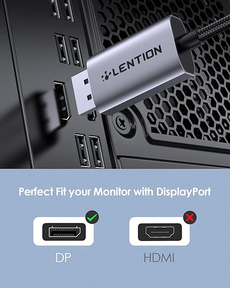 کابل تبدیل USB C به DisplayPort طول 1.8 متر CU-708