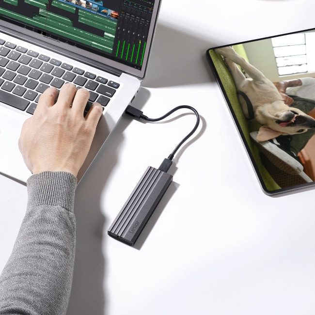 باکس هارد لکسار Lexar E350 M.2 SSD Enclosure