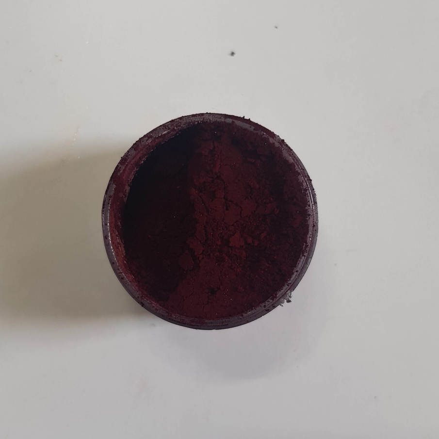 رنگ پودری صدفی زرشکی تیره (50g)