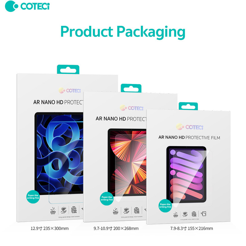 محافظ صفحه نمایش کوتتسی مدل 65015 مناسب برای تبلت اپل 10.2 اینچ iPad 10.2 (2019/2020)