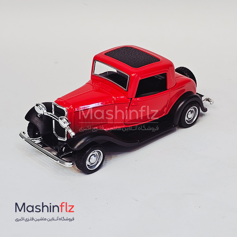 ماشین فلزی کلاسیک فورد Ford Model B (1932) عقب کش قدرتی کد 16876
