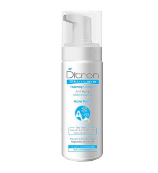 فوم شستشوی صورت دیترون مدل Anti Acne حجم 150 میلی لیتر