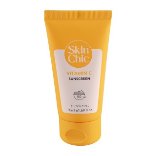 ضدآفتاب حاوی ویتامین C اسکین شیک Skin Chic حجم 50 میلی لیتر