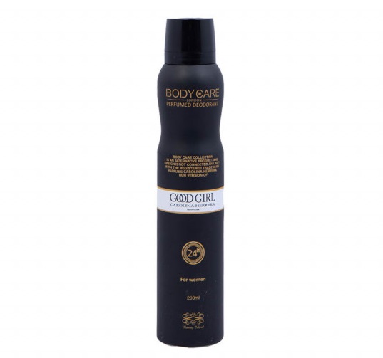 اسپری بدن زنانه بادی کر گود گرل Body Care Good Girl حجم 200 میل