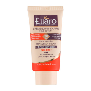 کرم ضد آفتاب رنگی الارو مدل بژ طبیعی SPF30 حجم 40 میل