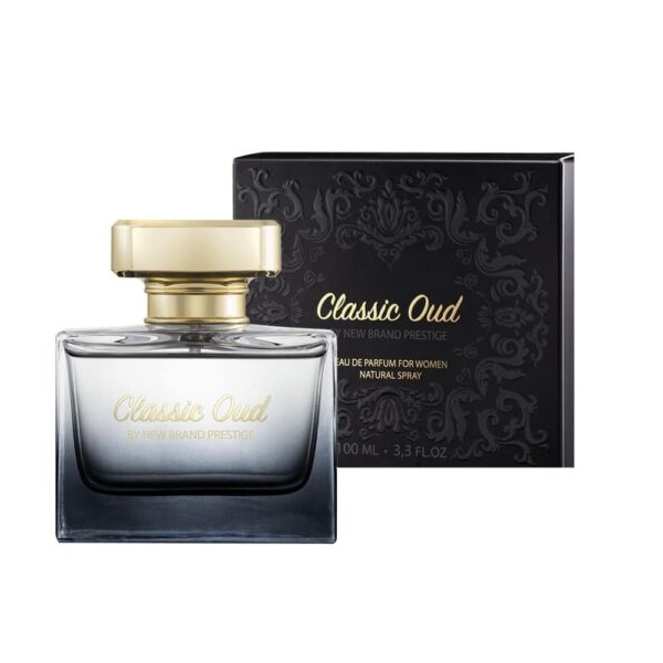 ادکلن زنانه نیو برند مدل Classic Oud حجم 100 میل