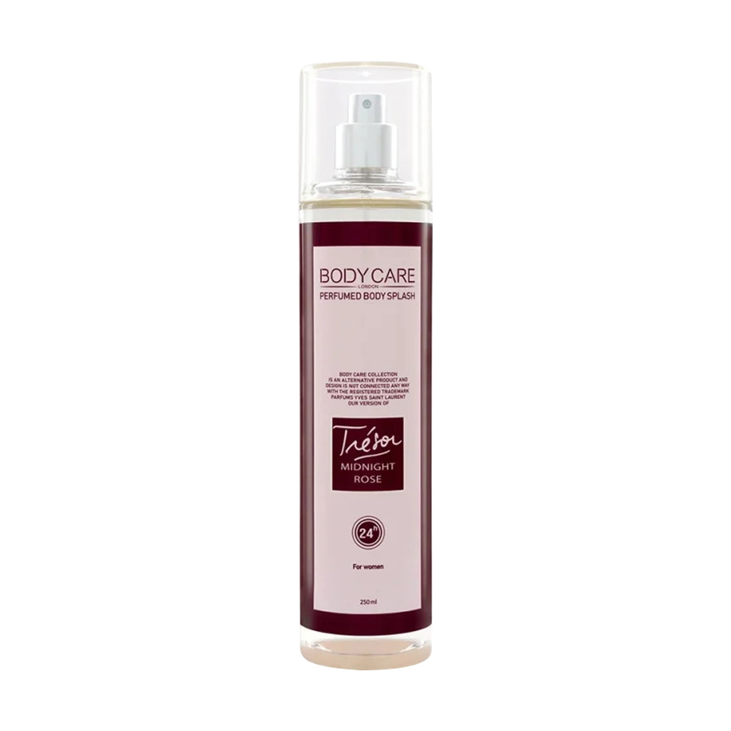 بادی اسپلش زنانه بادی کر میدنایت رز Tresor Midnight Rose حجم 250 میل