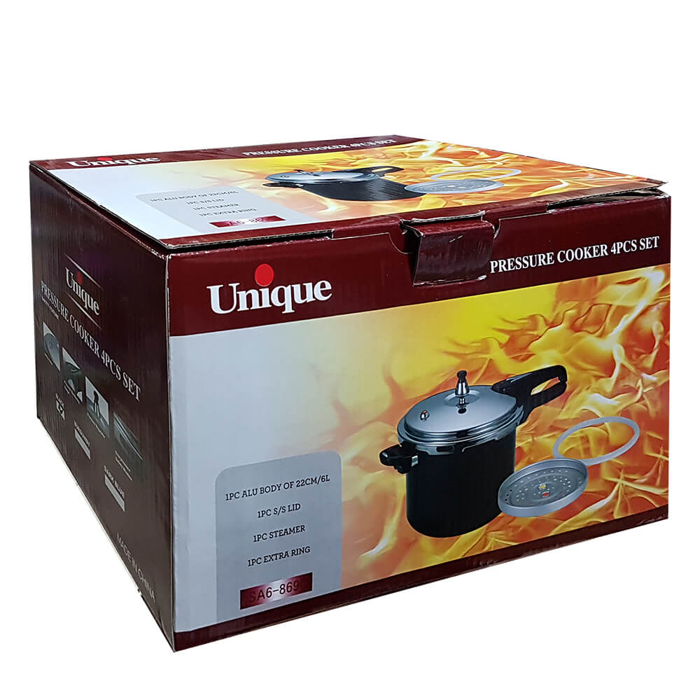 زودپز مشکی 6 لیتر یونیک کد 8690