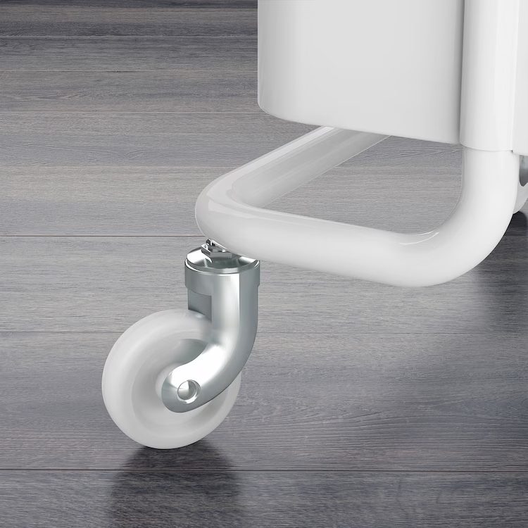 ترولی 3 طبقه سفید ایکیا IKEA-RASKOG