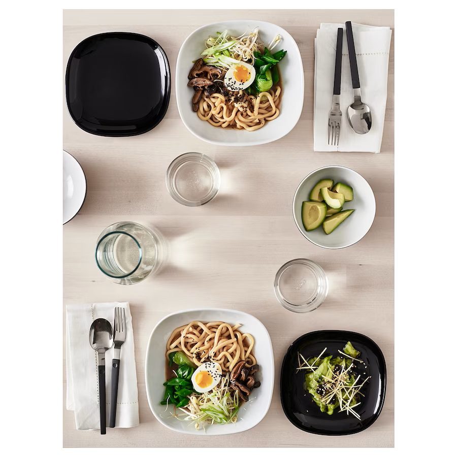 پیش دستی آرکوپال مشکی سایز 18 ایکیا IKEA-BACKIG (تکی)