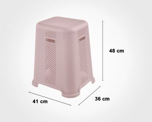 چهارپایه 50 سانتی طرح بافت لیمون کد 2143