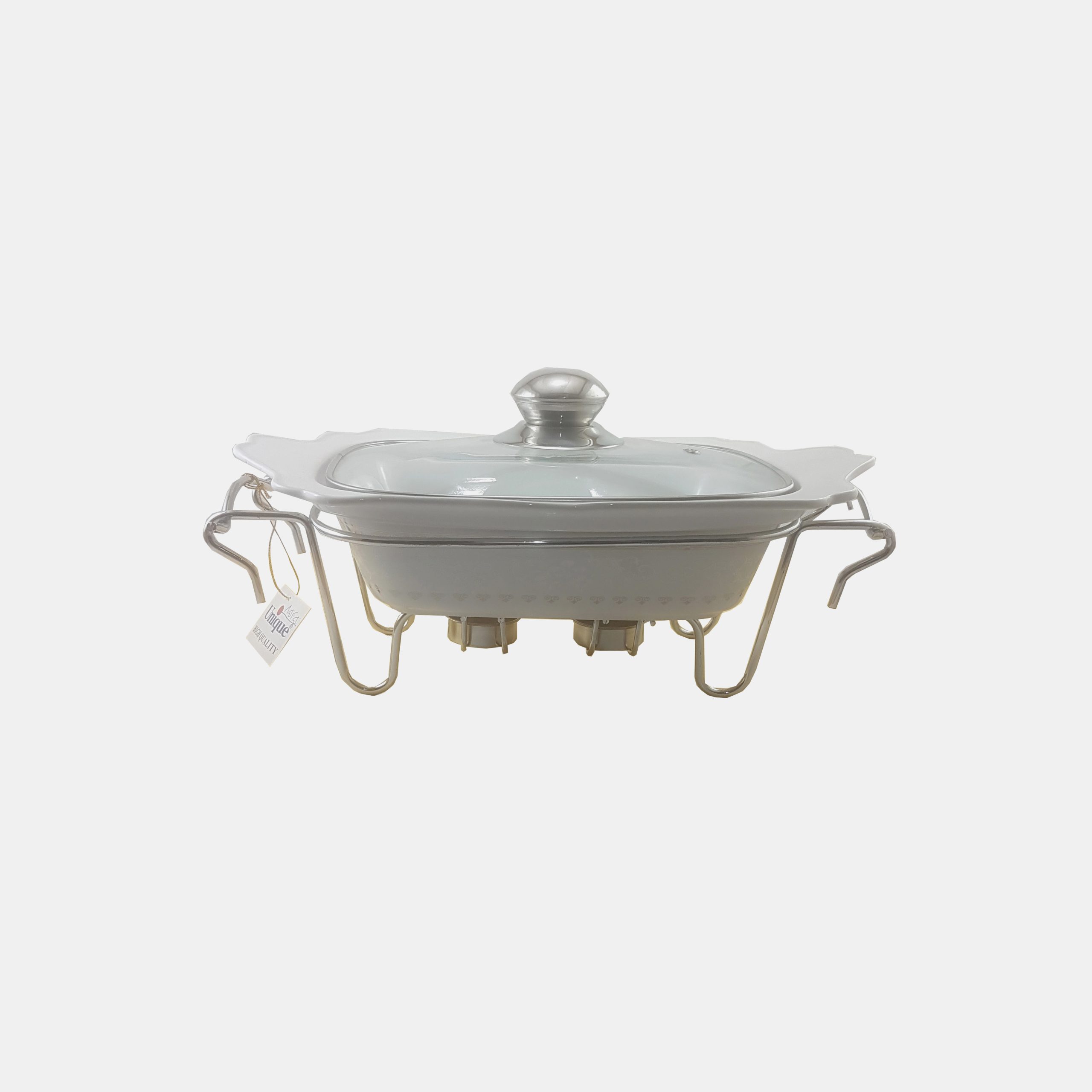 سوفله خوری چینی مستطیل متوسط یونیک کد 8545