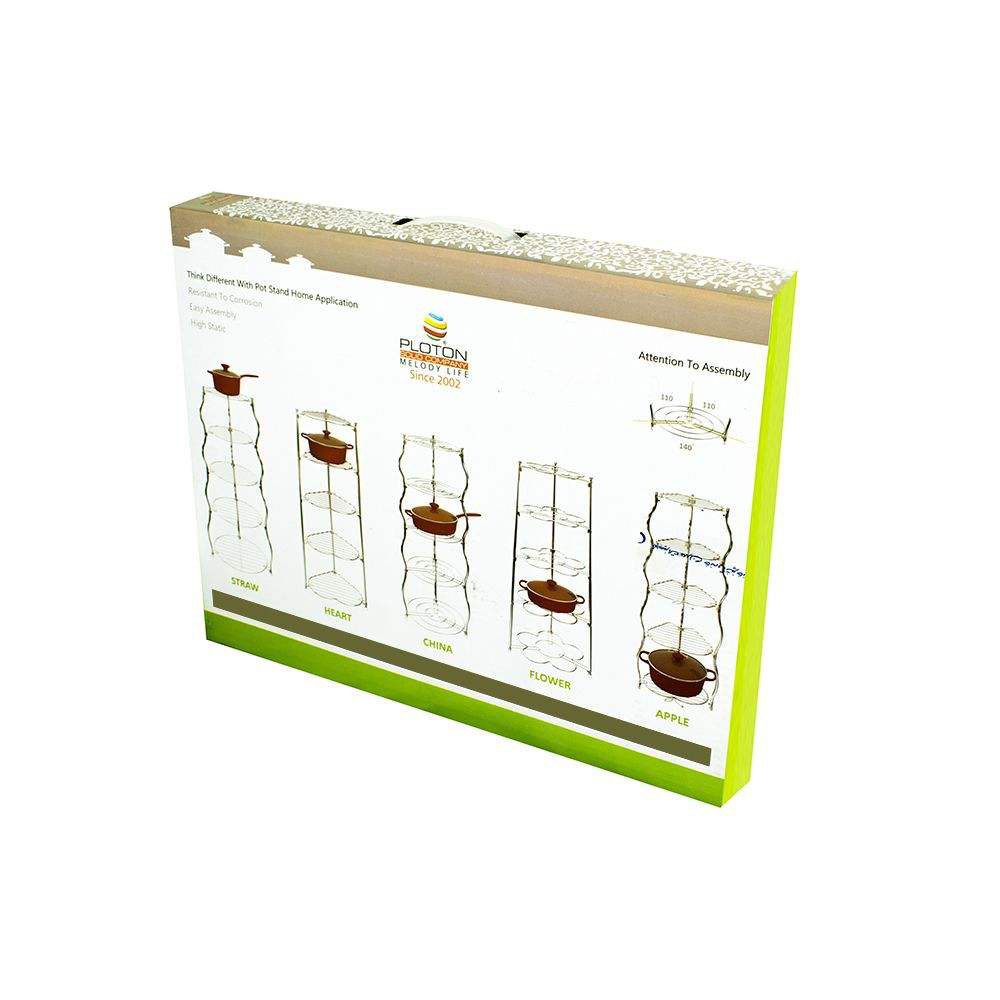 پایه قابلمه 5 طبقه طرح سیب پلوتون کد 235