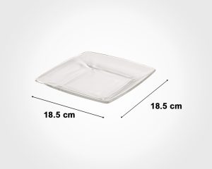 پیش دستی شیشه ای  لیمون کد 2155