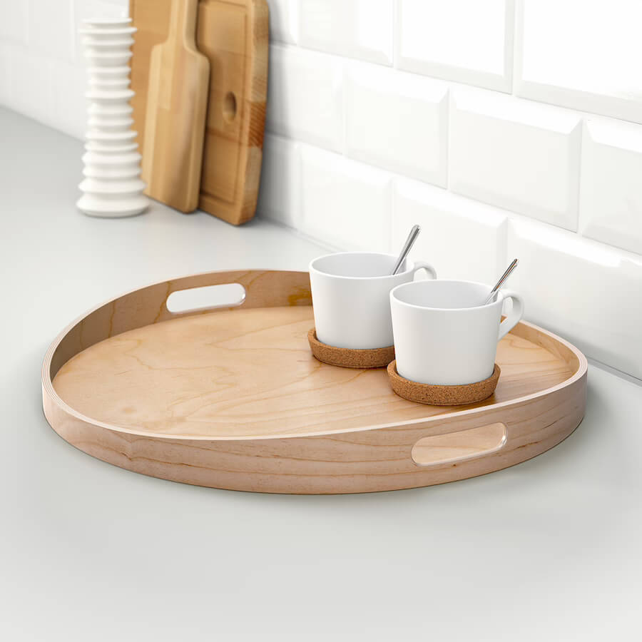 سینی چوبی ایکیا IKEA-SKALA