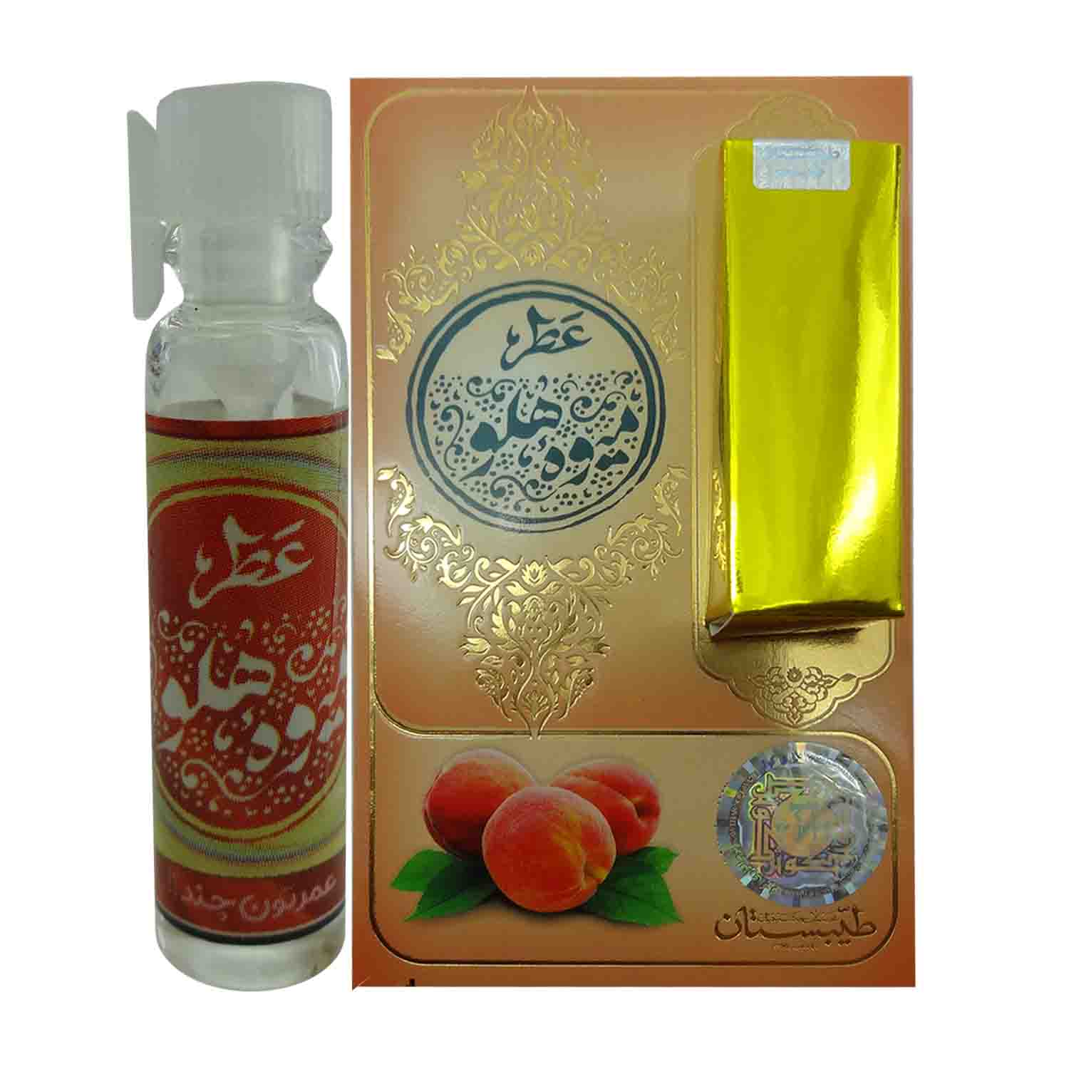 101508-عطر طبیعی میوه هلو 1گرمی-طیبستان