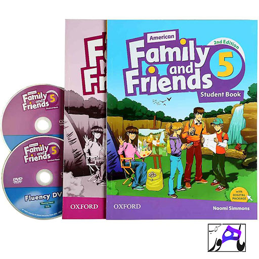 کتاب فمیلی اند فرندز 5 American Family and Friends 5 2nd Edition