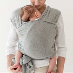 آغوشی پارچه ای مامانگلی مدل رپ استرچ - شال آغوشی (قابلیت استفاده ازبدو تولد تاسه سالگی)