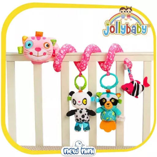 آویز مارپیچ کریر و تخت جولی بیبی JOLLY BABY 