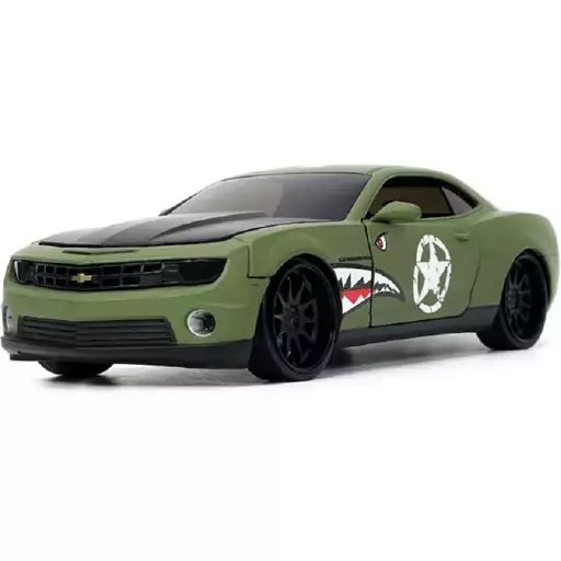 ماکت ماشین - شورلت کامارو 2010 - 2010 Chevrolet Camaro - مقیاس 1.24 برند جادا Jada - فلزی - فول بازشو