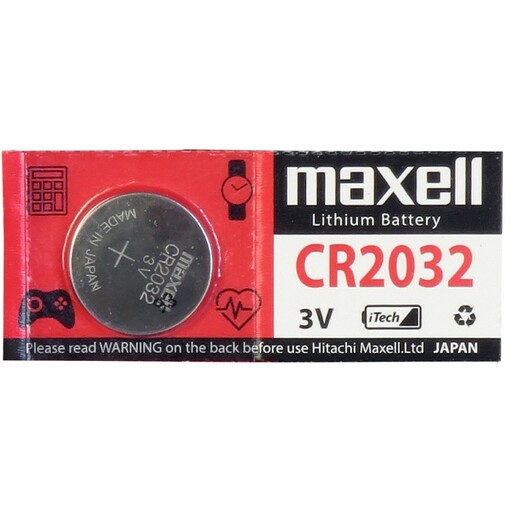 باتری سکه ای (مکسل - maxel)مدل 2032 CRبسته 5 عددی