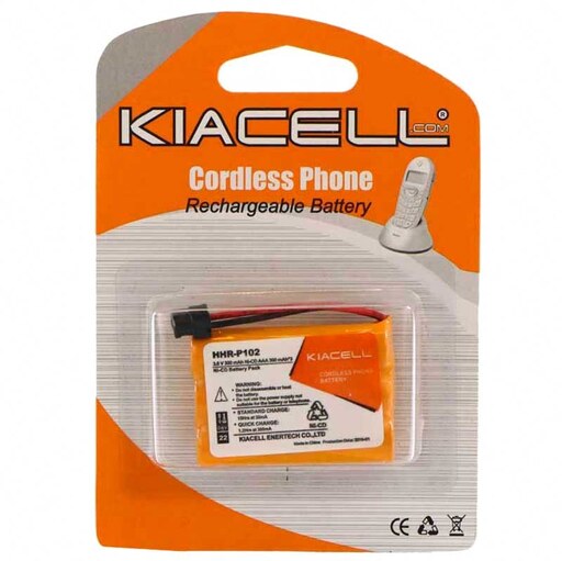 باتری تلفن بی سیم کیاسل KIACELL HHR-P102(اورجینال)