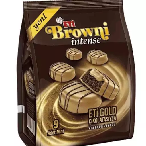 کیک اتی براونی اینتنس گلد 135گرم Eti Browni Intense