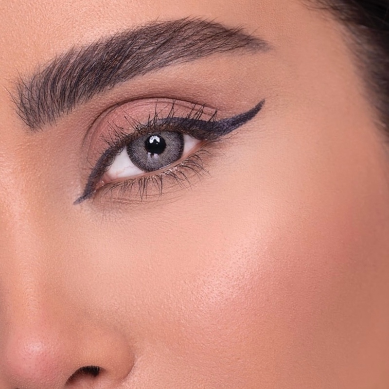 لنز چشم رویال ویژن شماره 7 مدل Vegas Pearl یخی خاکستری روشن