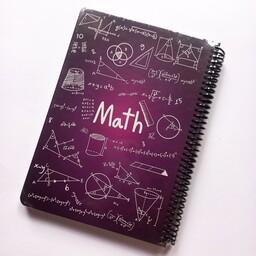 دفتر ریاضی 100 برگ سیمی داتنوت جلد سخت