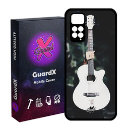 کاور گارد ایکس طرح گیتار مدل Glass10263 مناسب برای گوشی موبایل شیائومی Redmi Note 11S/ Note 11 4G