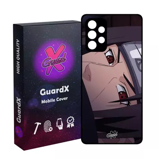 کاور گارد ایکس طرح Itachi Anime مدل Glass10475 مناسب برای گوشی موبایل سامسونگ Galaxy A53