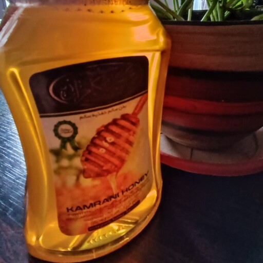 عسل گون درجه یک وعالی محصول خوانسار  در ظرف های یک کیلویی