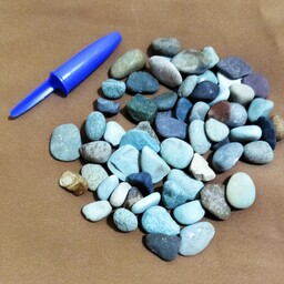سنگ رودخانه ای ، کوچک ، مناسب کارهای دستی ، رزینی و شمع سازی، قابل استفاده در آکواریوم و تراریوم