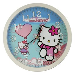 ساعت دیواری طرح Hello Kitty کد 10010101 ساعت دیواری مدرن-ساعت دیواری کلاسیک