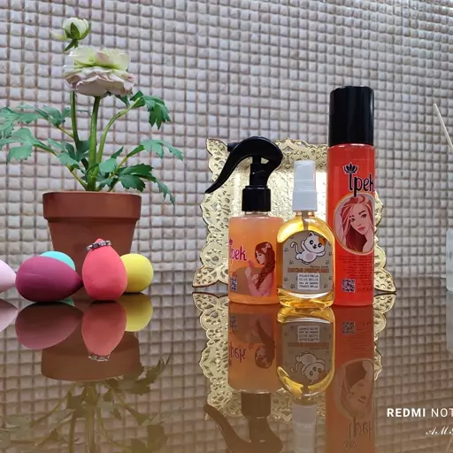 پک 3تیکه معطر شامل عطر مو.بادی اسپلش عطر بیکینی