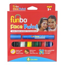 ماژیک صورت funbo Face Paint 6 رنگ