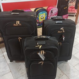 چمدان مسافرتی 3 سایز برند ماک چرخ دار قفل دار کیفیت عالی 