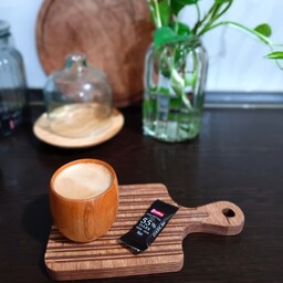 تخته سرو جفتی کوچک مناسب قهوه چوبی ضدآب چوب پلای وودروس باپوشش روغن خوراکی مناسب وقابل شستشو