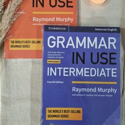 کتاب آموزش گرامر انگلیسی Intermediate Grammar in Use 4th Edition l، اینترمیدیت گرامر این یوز ویرایش چهارم، inuse 