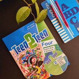 کتاب آموزش زبان انگلیسی Teen 2 Teen Four ( تین تو تین 4) سطح پیشرفته نوجوانان، Teen2teen، Teen to teen