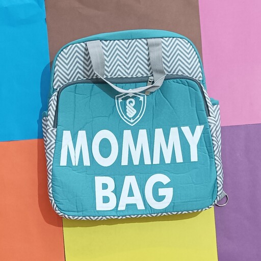 سیسمونی نوزادی کیف مامی بگ جادار( ساک لوازم نوزادی) با قابلیت کوله 