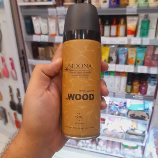 اسپری بدن وود WOOD مردانه سیدونا 200 میل