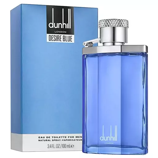 عطر گرمی دانهیل آبی-دیزایر بلو-Dunhill Desire Blue صد میل 