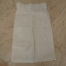 کیسه گونی سفید پلاستیکی کوچک ابعاد 35 در 52 قیمت تک هرعدد